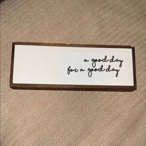 Decorative Wooden/Ceramic Sign